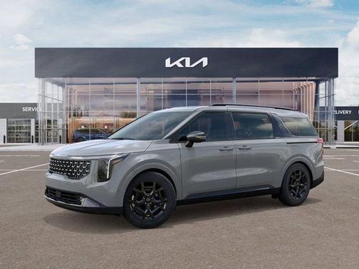 Ceramic Silver 2026 Kia Carnival SX