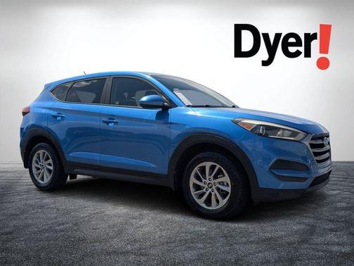 Caribbean Blue 2018 Hyundai TUCSON SE