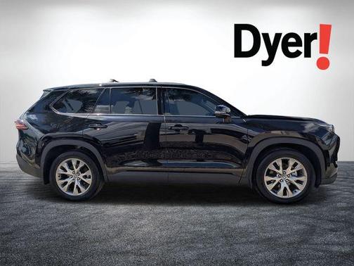 Midnight Black Metallic 2025 Toyota Grand Highlander LIMITED