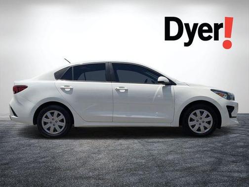 Clear White 2023 Kia Rio LX