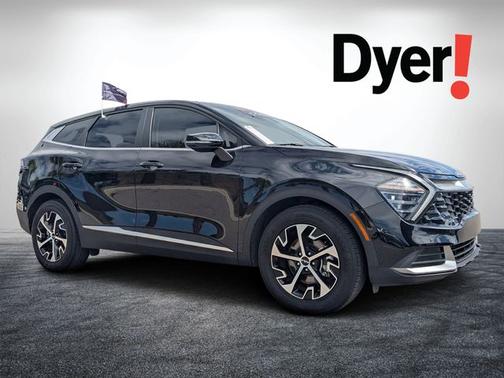 Ebony Black 2025 Kia Sportage EX SUV