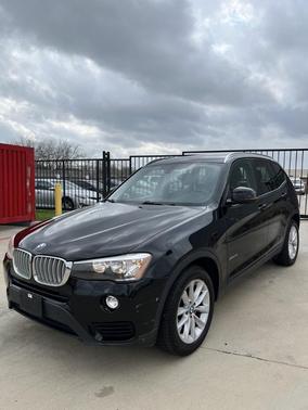 Black 2017 BMW X3 xDrive28i