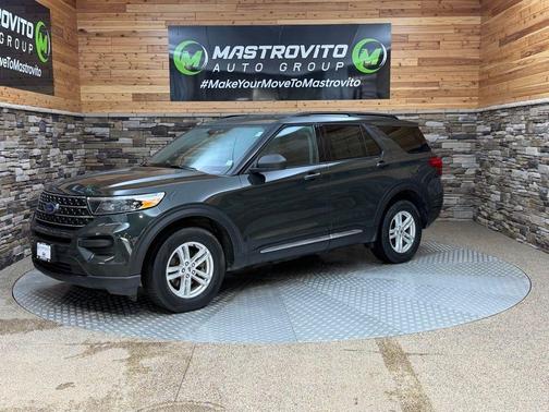 Green Metallic 2023 Ford Explorer XLT