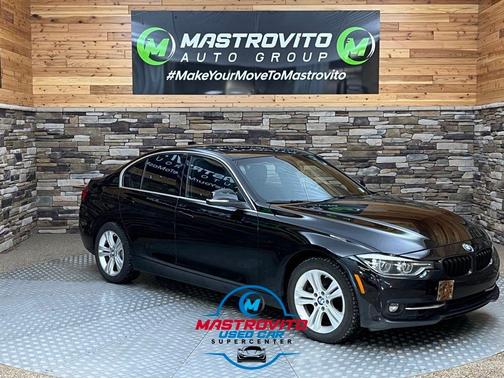 Jet Black 2018 BMW 330 i xDrive
