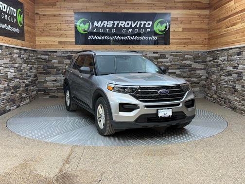 Silver Metallic 2020 Ford Explorer XLT