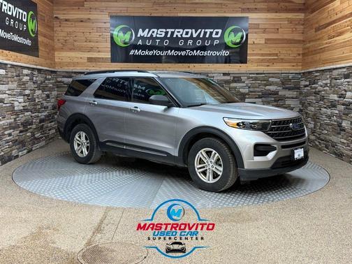 Silver Metallic 2020 Ford Explorer XLT