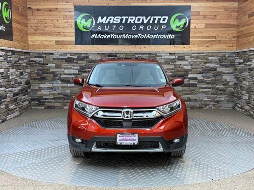 Red 2017 Honda CR-V EX