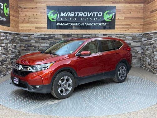 Red 2017 Honda CR-V EX
