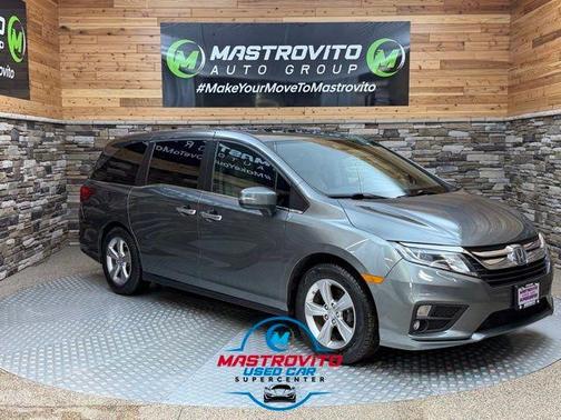 White 2018 Honda Odyssey EX-L