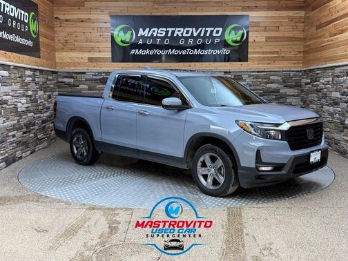 Blue 2022 Honda Ridgeline RTL-E