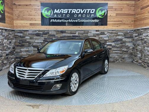 Black Noir Pearl 2011 Hyundai Genesis 3.8