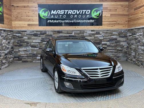 Black Noir Pearl 2011 Hyundai Genesis 3.8