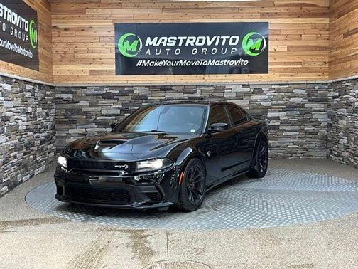 Pitch Black Clearcoat 2020 Dodge Charger SRT Hellcat