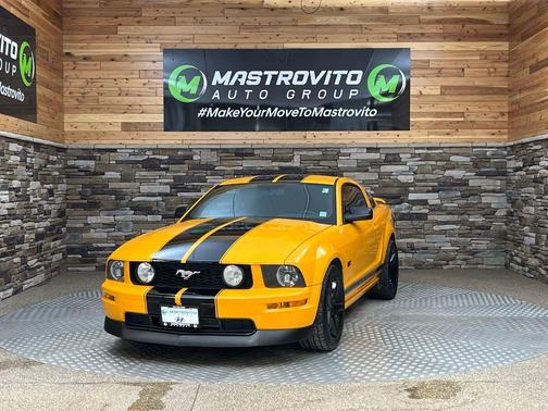 Yellow 2008 Ford Mustang GT Premium