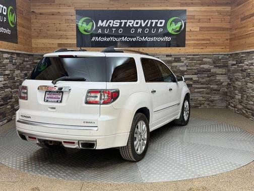 White Frost Tri-Coat 2016 GMC Acadia Denali