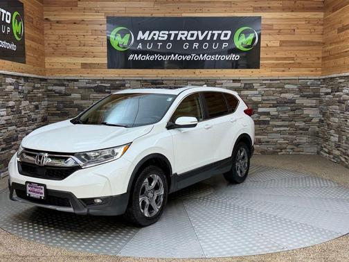 White 2019 Honda CR-V EX
