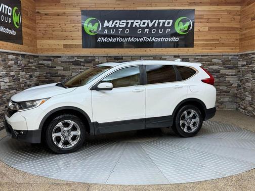 White 2019 Honda CR-V EX