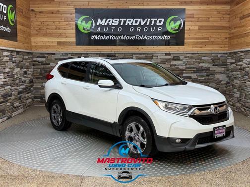 White 2019 Honda CR-V EX