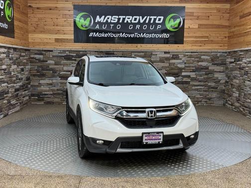 White 2019 Honda CR-V EX