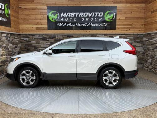 White 2019 Honda CR-V EX