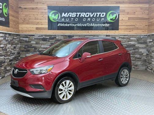 Winterberry Red Metallic 2018 Buick Encore Preferred
