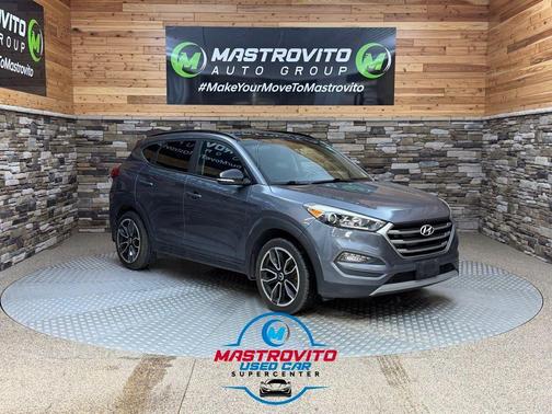 Coliseum Grey 2017 Hyundai TUCSON Night