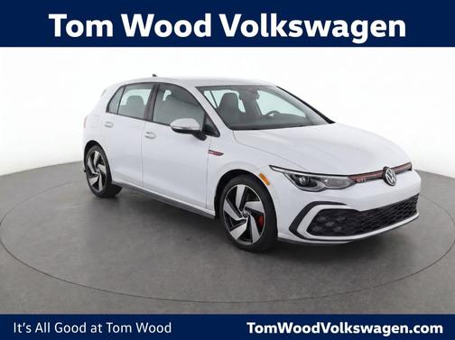 Opal White Pearl Effect 2023 Volkswagen Golf GTI 2.0T S
