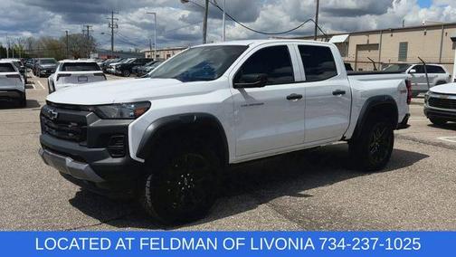 Summit White 2023 Chevrolet Colorado Trail Boss