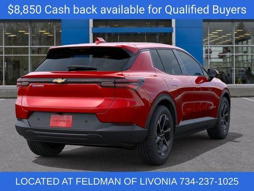 Radiant Red 2026 Chevrolet Equinox EV LT 1