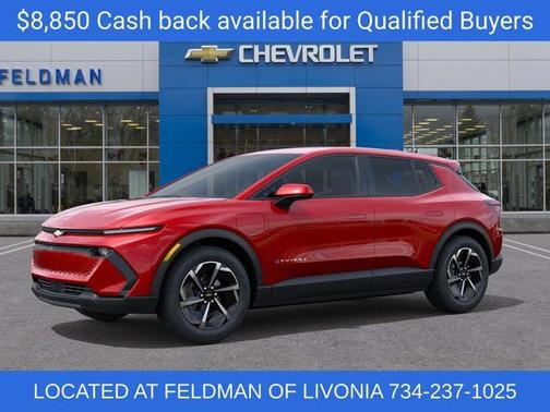 Radiant Red 2026 Chevrolet Equinox EV LT 1
