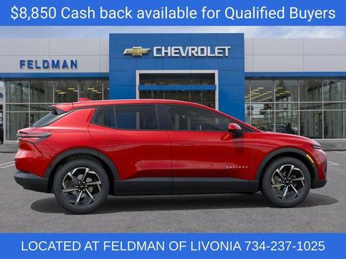 Radiant Red 2026 Chevrolet Equinox EV LT 1