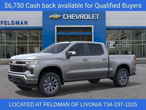 Sterling Gray Metallic 2026 Chevrolet Silverado 1500 LT