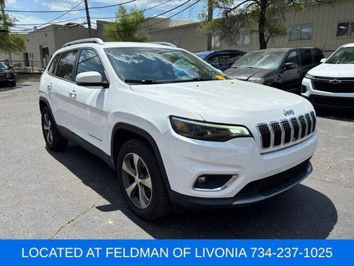 Bright White Clearcoat 2020 Jeep Cherokee Limited