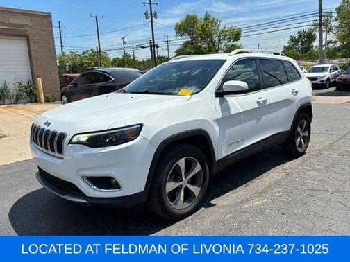 Bright White Clearcoat 2020 Jeep Cherokee Limited