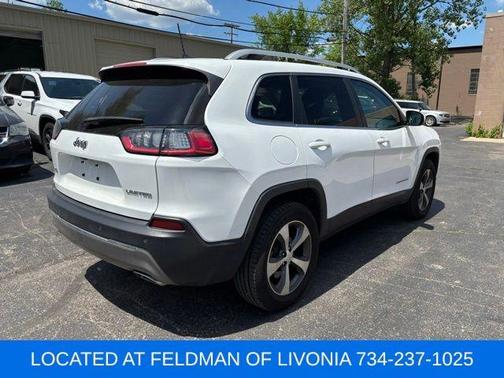Bright White Clearcoat 2020 Jeep Cherokee Limited