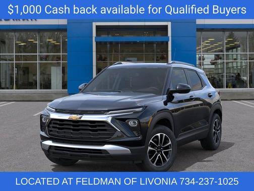 Mosaic Black Metallic 2026 Chevrolet Trailblazer LT