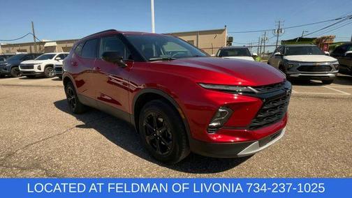 Radiant Red 2024 Chevrolet Blazer LT
