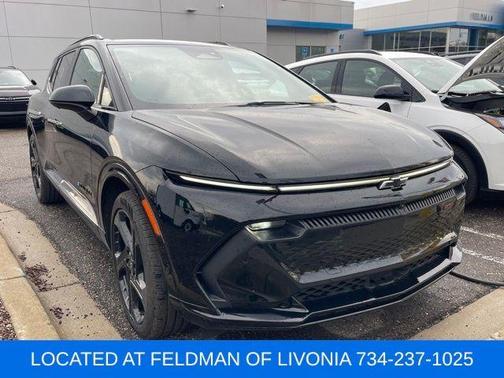 Black 2024 Chevrolet Equinox EV RS