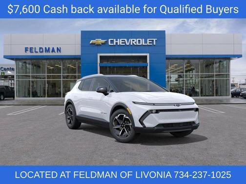 Summit White 2026 Chevrolet Equinox EV LT 2