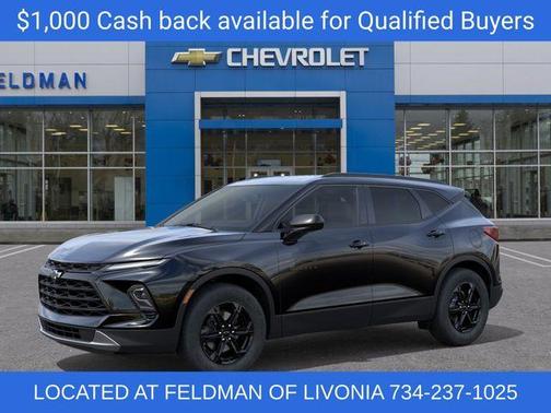 Black 2026 Chevrolet Blazer LT