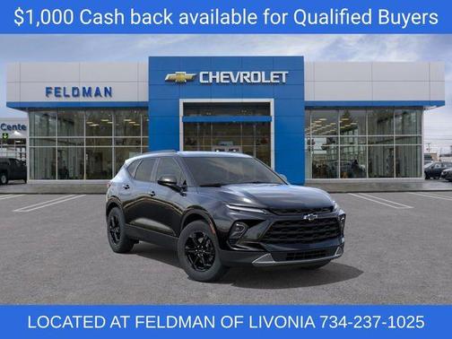 Black 2026 Chevrolet Blazer LT