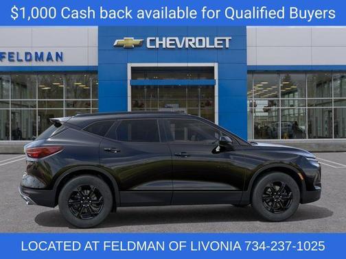 Black 2026 Chevrolet Blazer LT