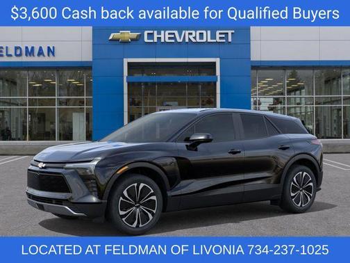 Black 2026 Chevrolet Blazer EV LT