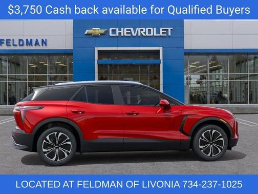 Radiant Red 2026 Chevrolet Blazer EV LT