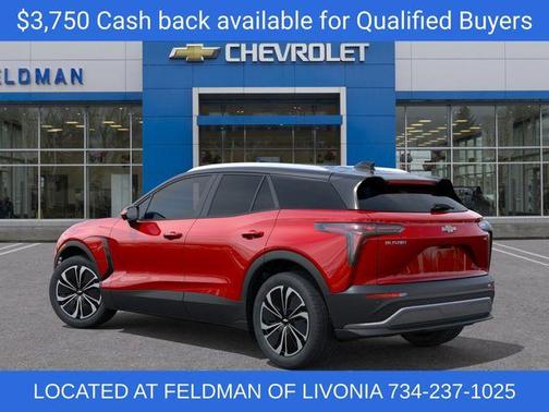 Radiant Red 2026 Chevrolet Blazer EV LT