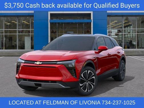 Radiant Red 2026 Chevrolet Blazer EV LT