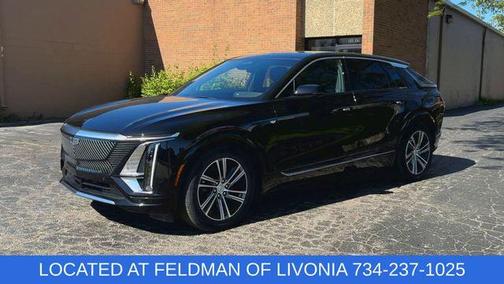 Stellar Black Metallic 2024 Cadillac LYRIQ Luxury