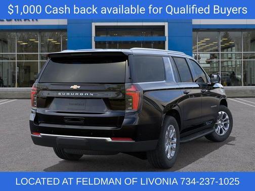 Black 2026 Chevrolet Suburban LS
