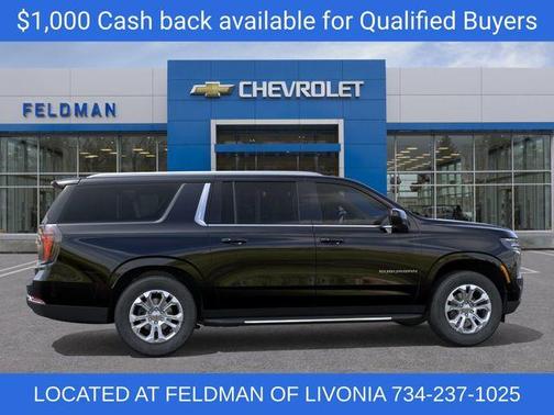 Black 2026 Chevrolet Suburban LS