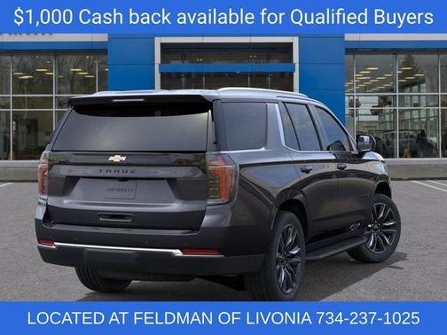 Dark Ash Metallic 2026 Chevrolet Tahoe LS
